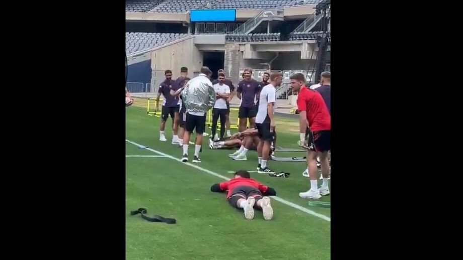 Equipa do Man. United estagia em Chicago 
