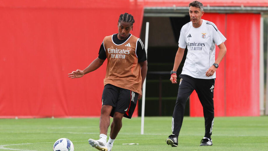 Benfica prepara-se para defrontar o Fenerbahçe na Eusébio Cup no Estádio da Luz