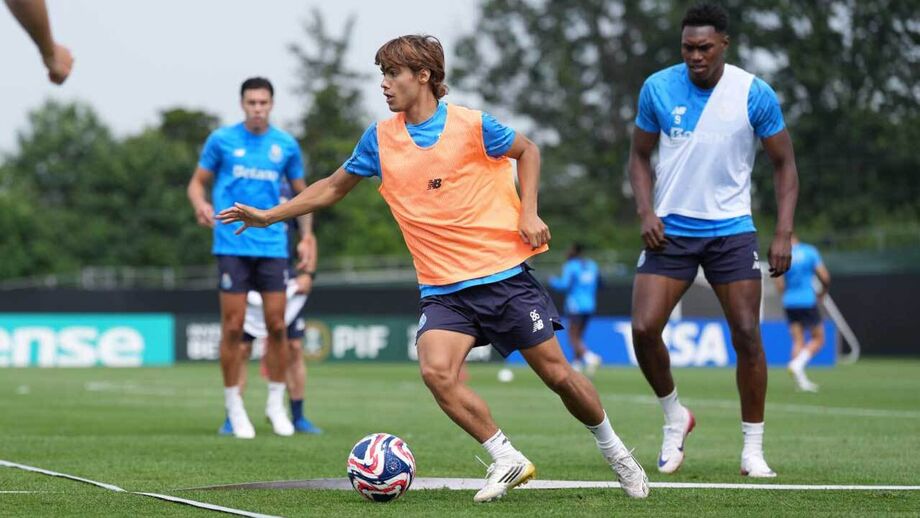 Mora no treino do FC Porto