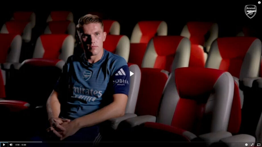 Avançado apresentado pelos gunners