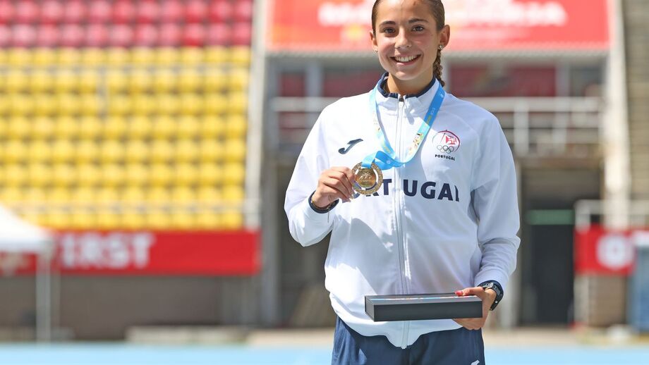 Mariana Moreira conquista ouro nos 1.500 metros no FOJE em Skopje