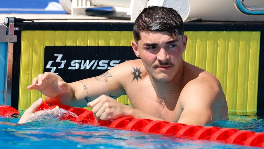 Diogo Ribeiro qualifica-se para a final dos 50 metros mariposa no mundial de natação