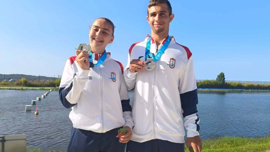 Leonardo Barbosa e Lara Lopes ganham prata no Mundial júnior de canoagem em Montemor-o-Velho