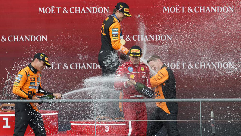 Oscar Piastri venceu o Grande Prémio da Bélgica de Fórmula 1