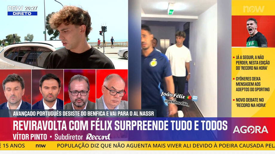 Vítor Pinto, subdiretor de Record, desvendou todos os números no programa 'Record na Hora'