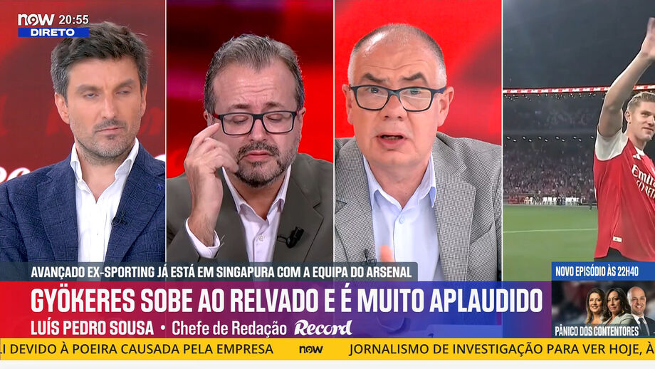 Chefe de redação de Record critica comportamento do avançado na hora da saída para o Arsenal