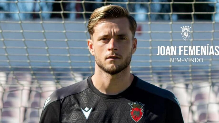 Joan Femenías é o novo reforço do Penafiel 