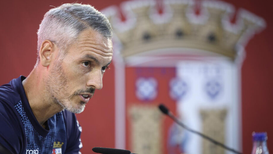 Carlos Vicens, treinador do Sp. Braga