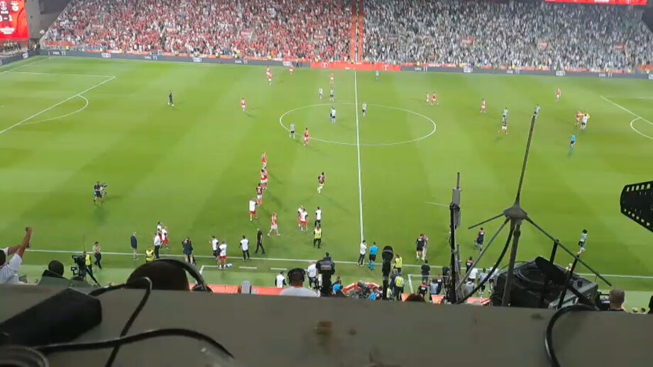 Pavlidis marcou o único golo do jogo com o Sporting