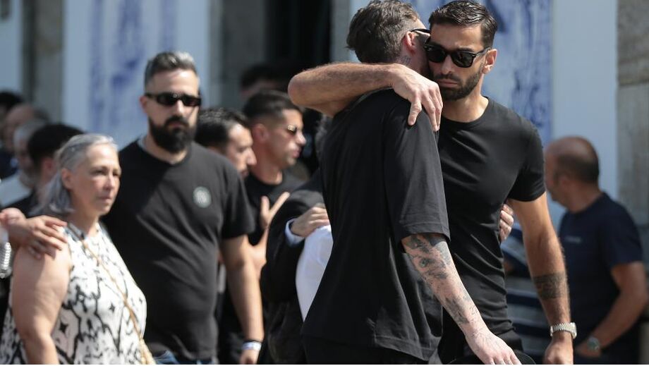 José Sá e Rui Patrício abraçados