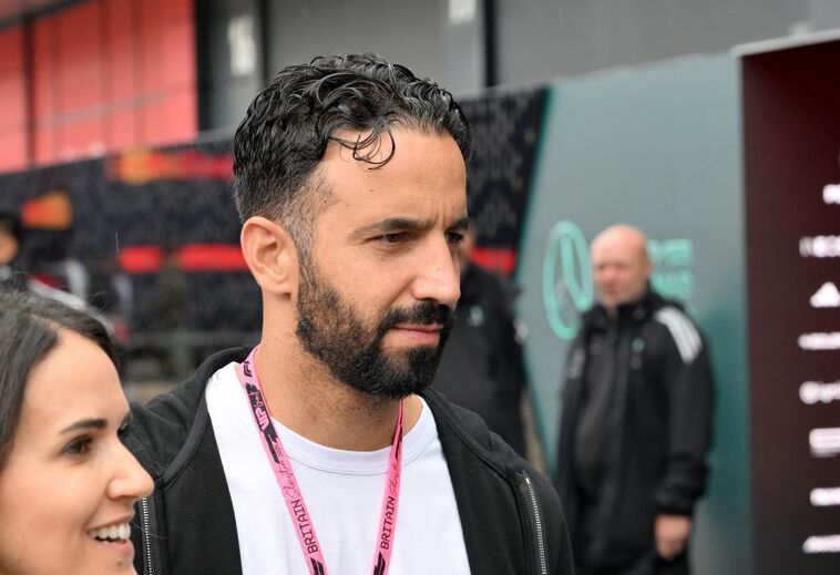 Ruben Amorim e a mulher Maria João