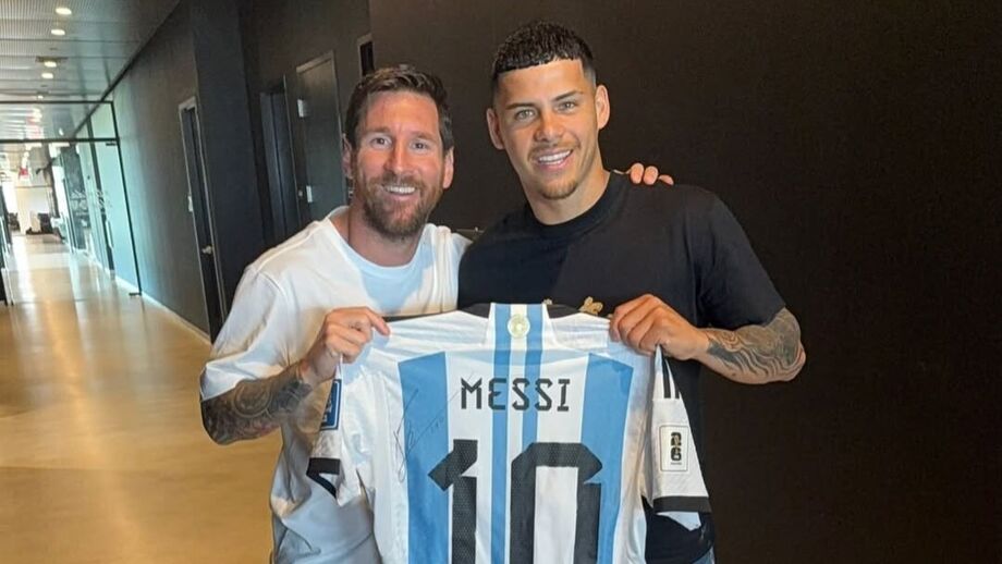 Maxi Araújo partilhou momentos com Luis Suárez e Lionel Messi no Mundial de Clubes