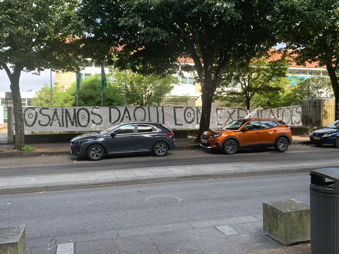 Adeptos do Boavista protestam