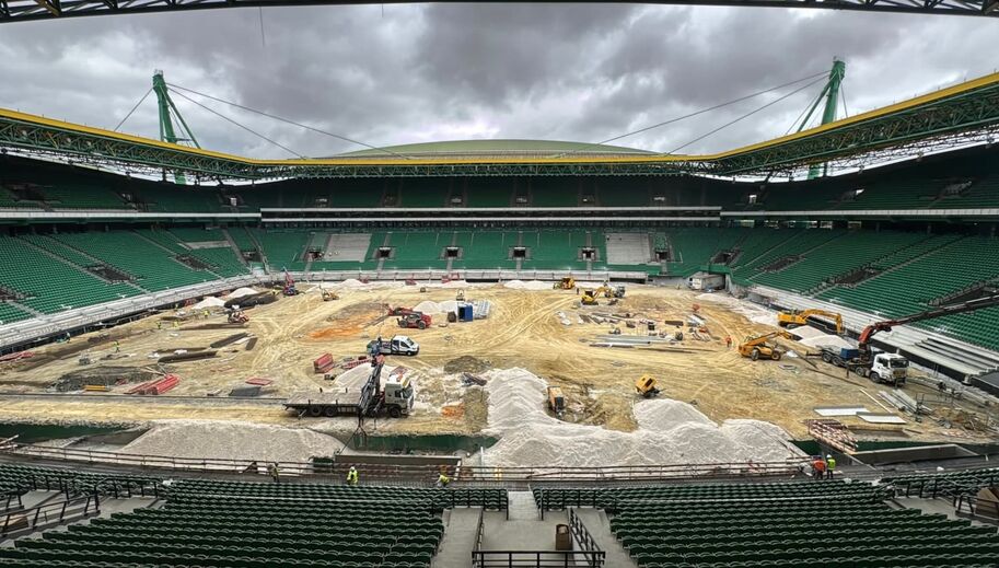 Estádio José Alvalade em remodelação: Fosso fechado e novos lugares a caminho