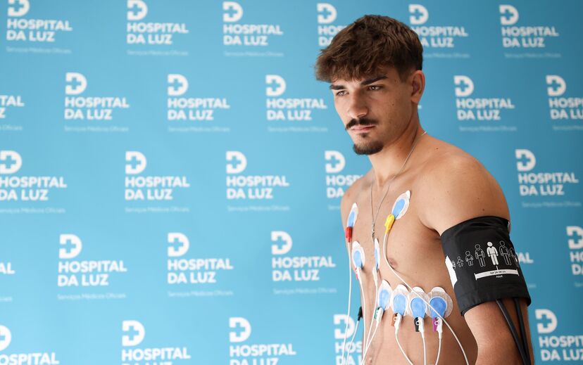 Testes médicos do Benfica no Hospital de Luz