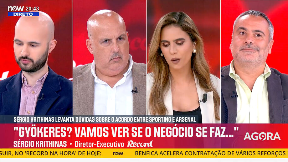 Uma novela com imagem muito tremida: Gyökeres à beira do colapso