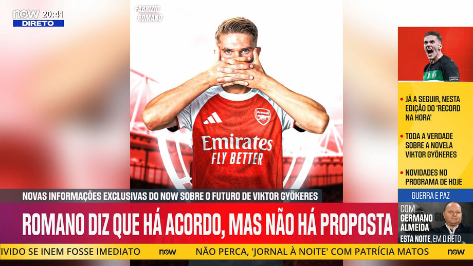 Gyökeres quase fechado: Arsenal aceita todas as condições do Sporting