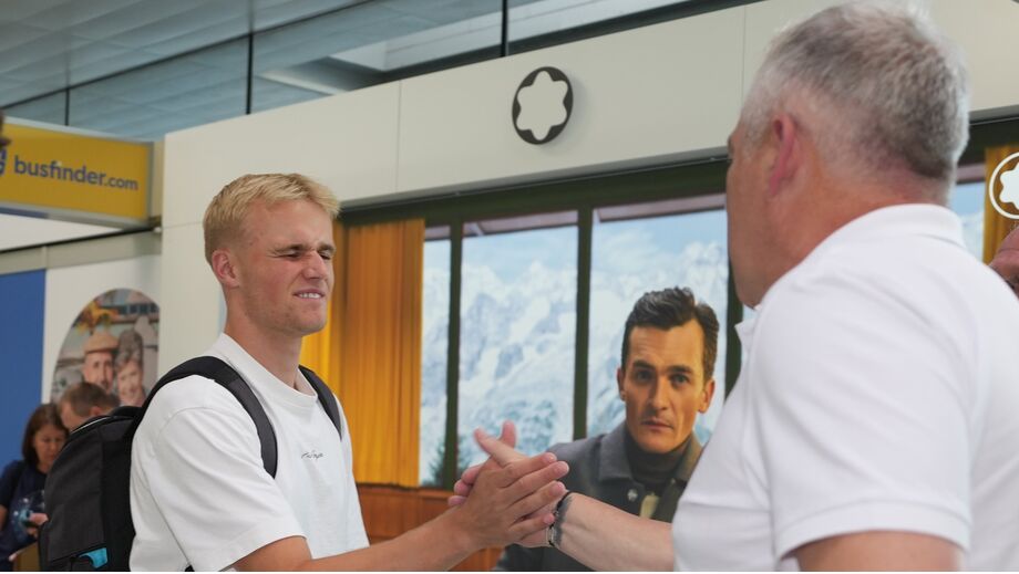 Froholdt com Jorge Costa