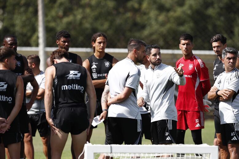 João Pereira no treino do Casa Pia 