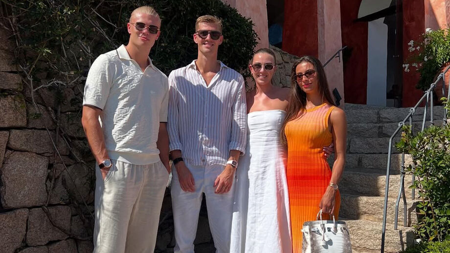 Haaland oferece mala rara à namorada, Isabel Johansen