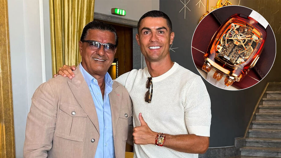 Ronaldo recebe relógio exclusivo da Jacob & Co. avaliado em 1.5 milhões de dólares