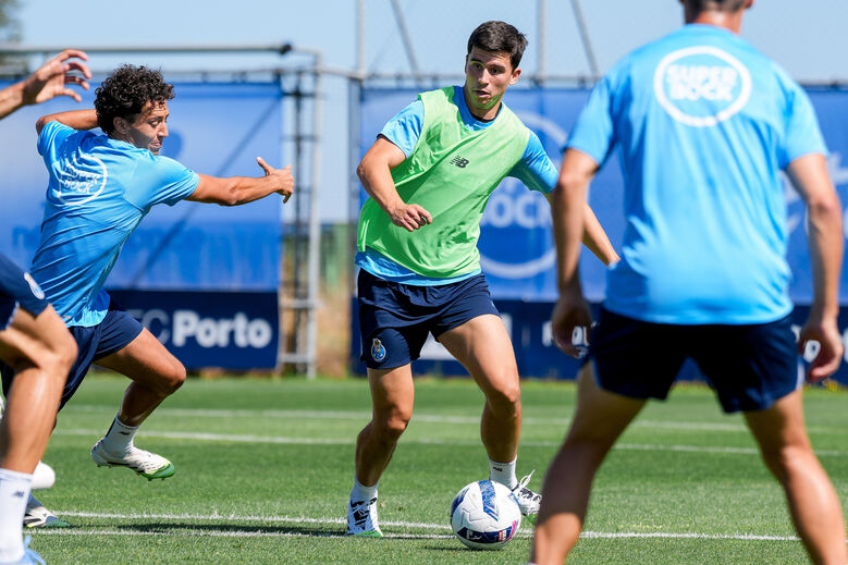 Treino do FC Porto no Olival