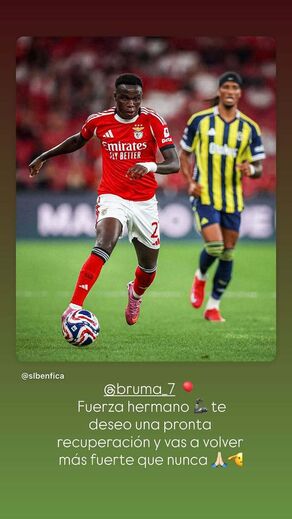 Capitão não esqueceu o companheiro de equipa