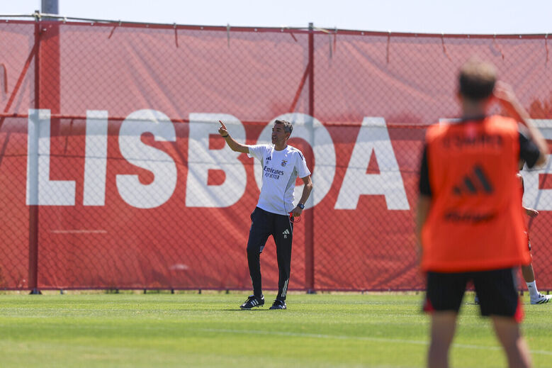 Operação Supertaça: Benfica continua a preparar dérbi com o Sporting