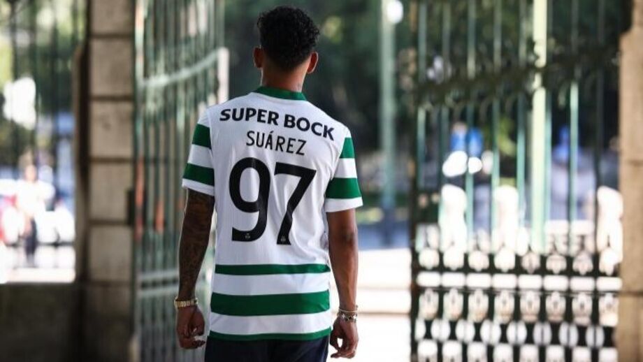 Suárez surge com a camisola do Sporting e diz querer conquistar tudo
