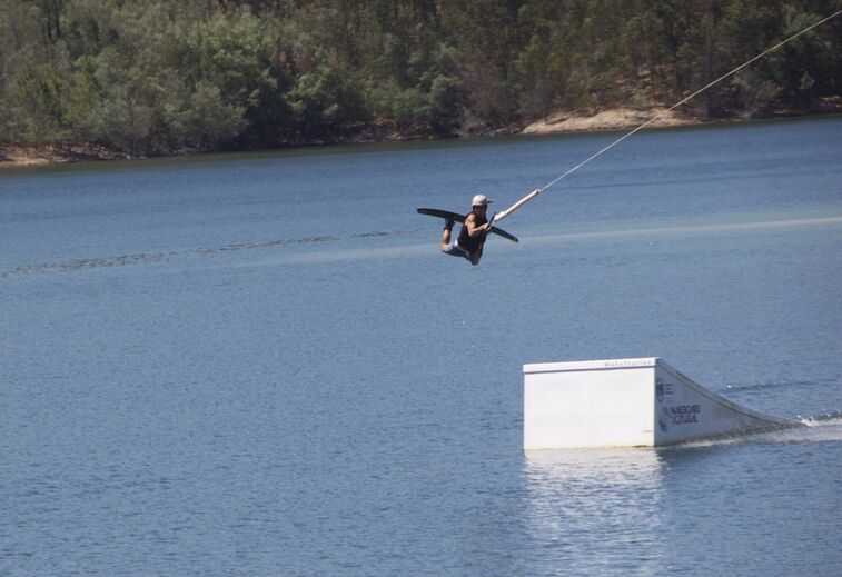 Competição de Wakeboard Cable em Trízio