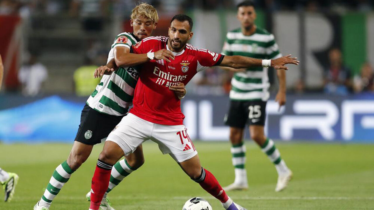 Pavilidis, jogador do Benfica, mostrou condições para ser indispensável