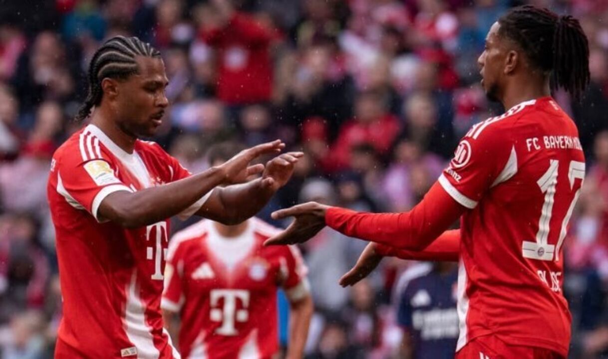 Bayern festeja vitória frente ao Lyon