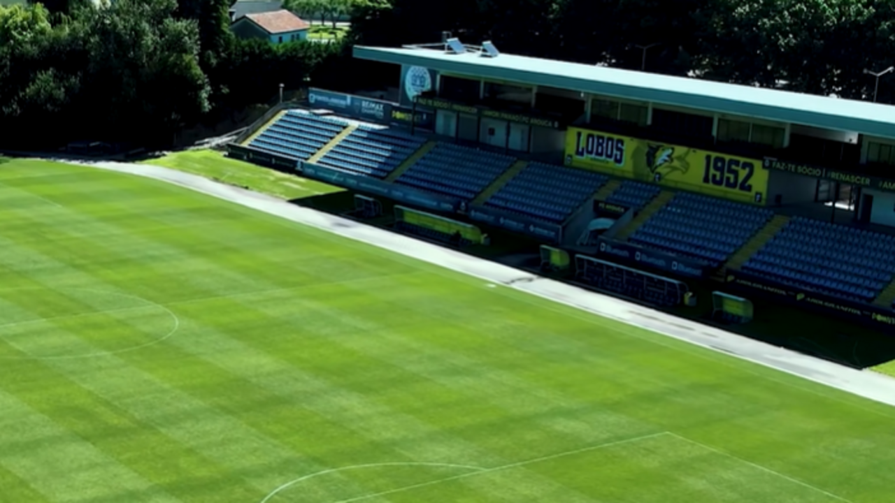 Estádio Municipal de Arouca pronto para a Liga Betclic 2025/26.
