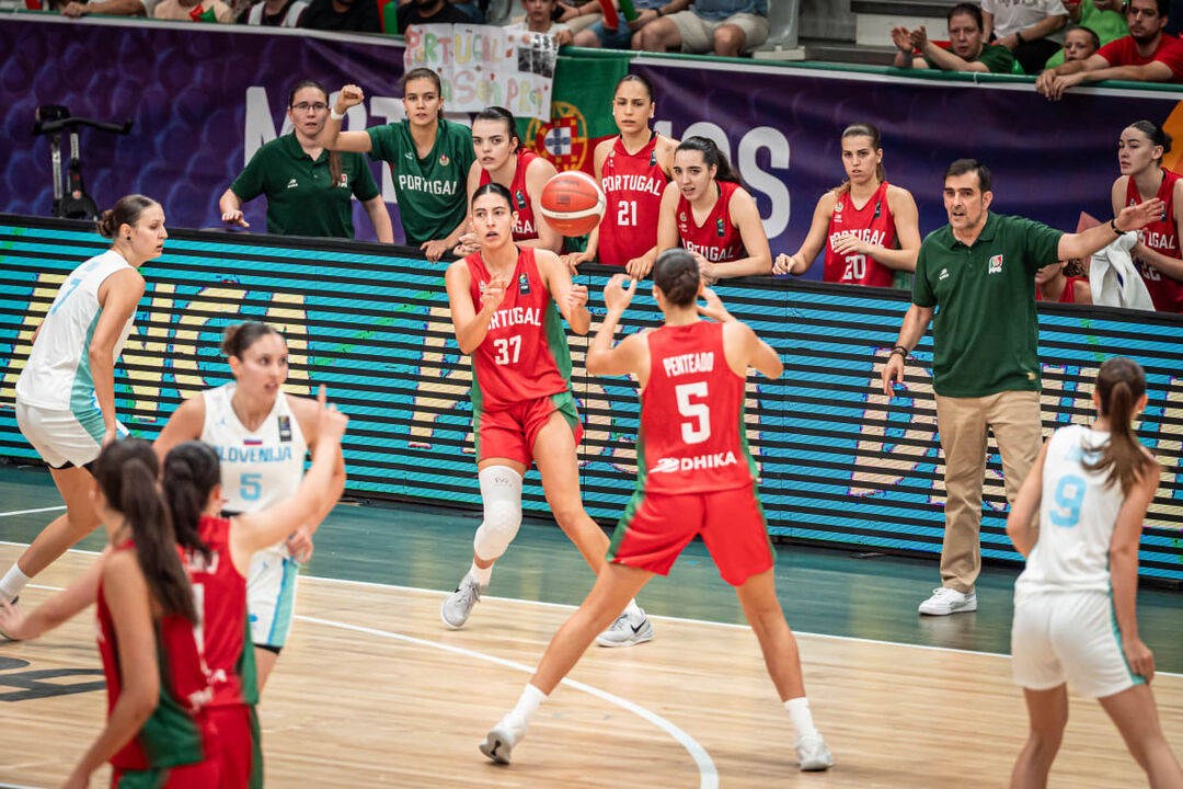 Portugal perde com a Eslovénia no Europeu Sub-20 feminino em Matosinhos