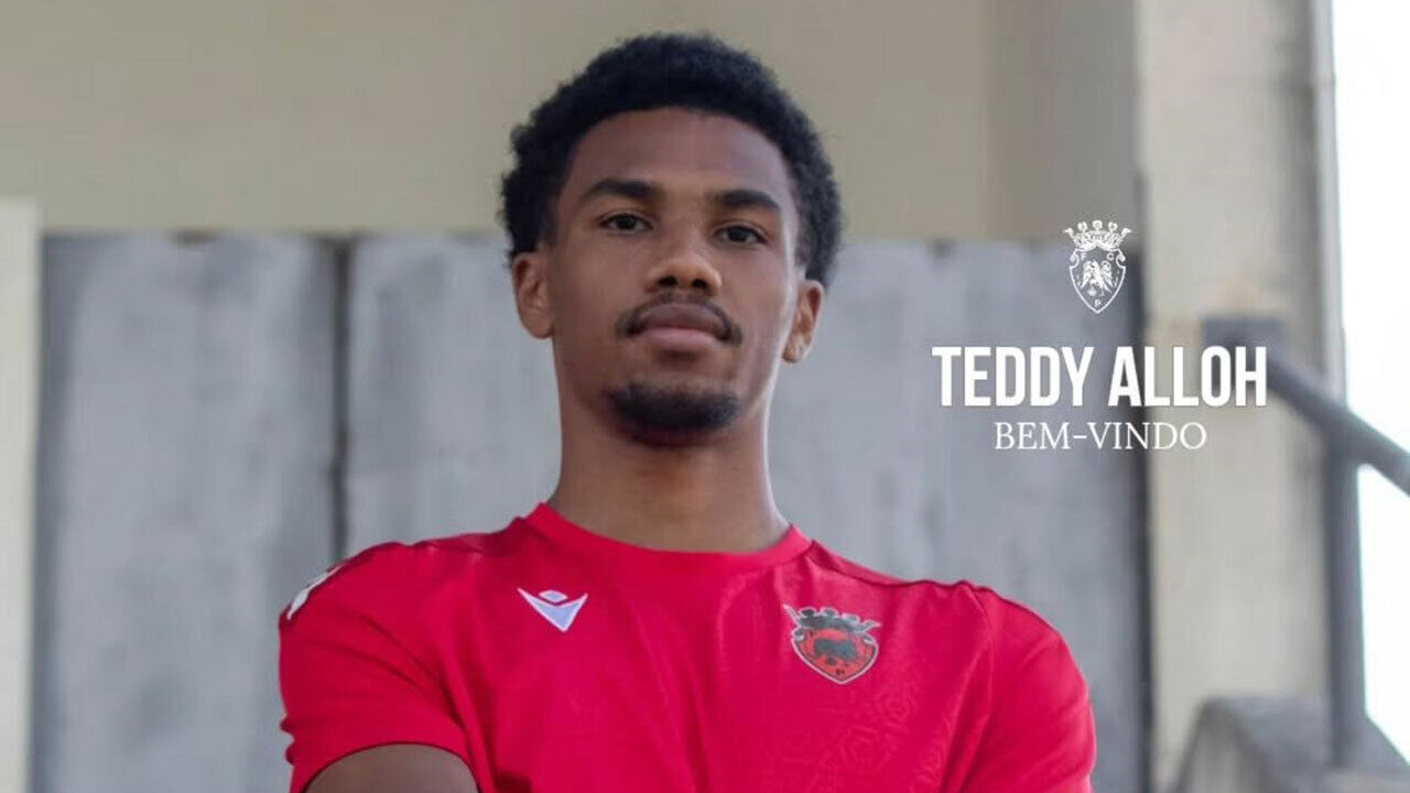 Teddy Alloh é o novo reforço do Penafiel para a temporada 2025/26