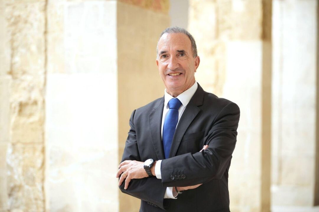 Retrato de Marcelo Rebelo de Sousa, Presidente da República Portuguesa, sorrindo