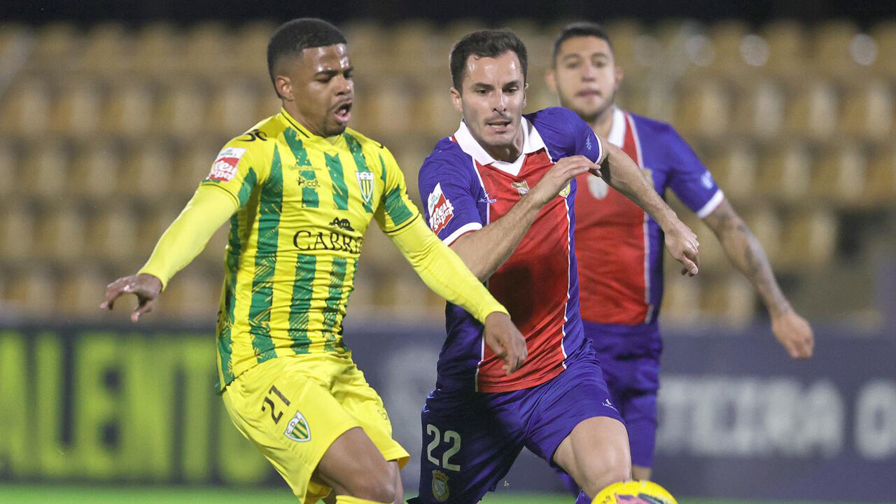 Pedro Maranhão veste a camisola do Tondela desde julho de 2023