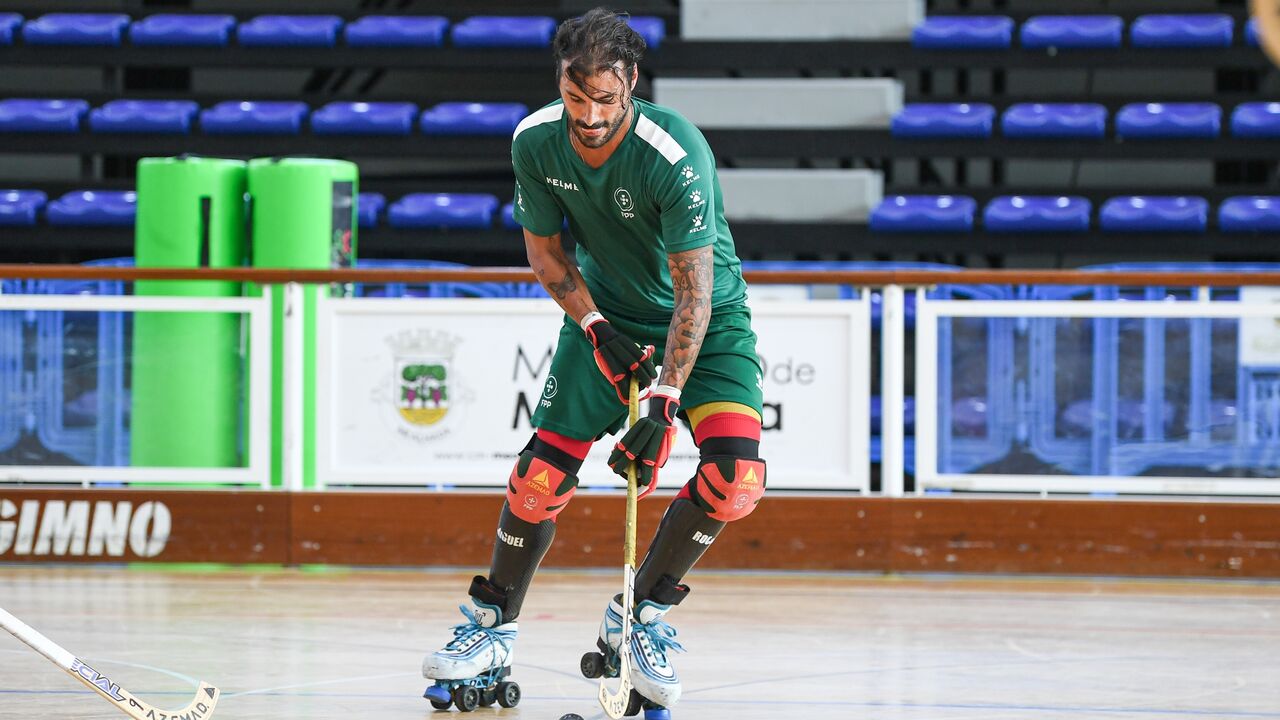 Jogador de hóquei em patins disputa torneio europeu em Portugal