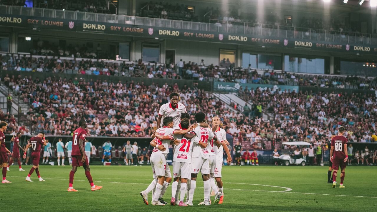 Cluj, Sp. Braga, Liga Europa 2025