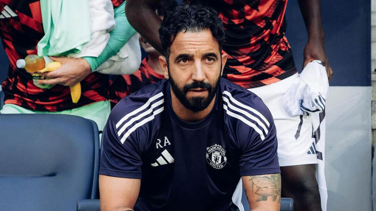 Ruben Amorim, treinador do Manchester United