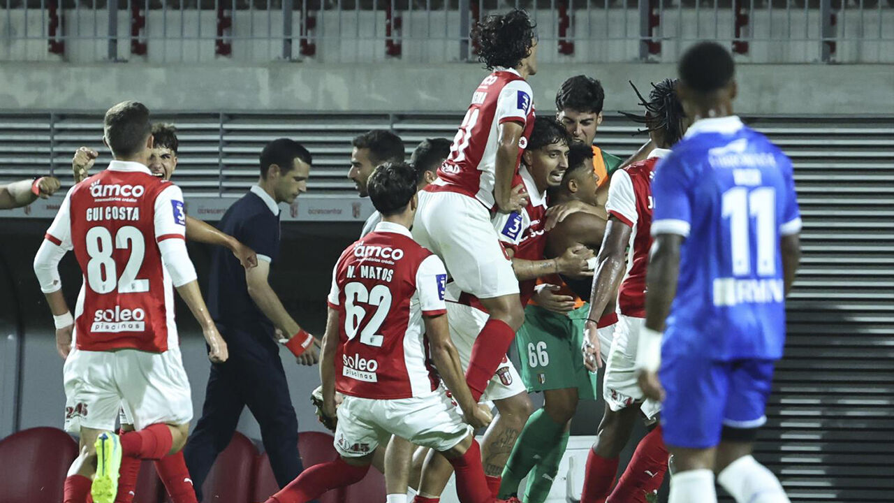 Braga B vence com golo de Rodrigo Silva sobre o Paredes