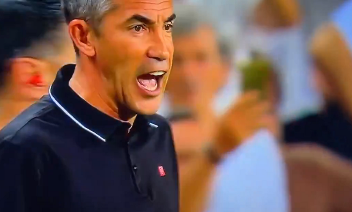 O momento em que Lage se dirigiu a Veríssimo