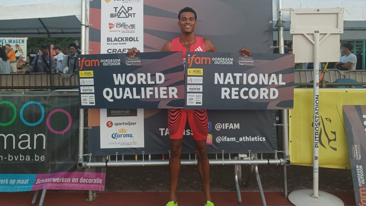 Etson Barros bate recorde nacional e qualifica-se para o Mundial de Tóquio