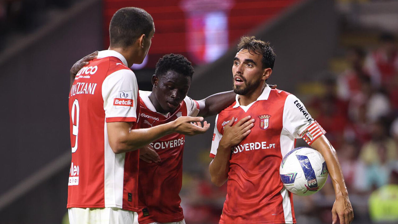 Horta e El Ouazzani discutem penálti no Braga