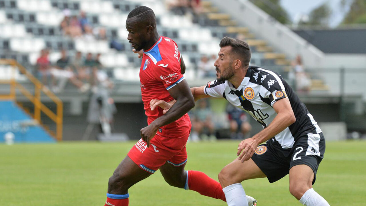 Konan, jogador do Gil Vicente, ganha confiança após triunfo contra o Nacional