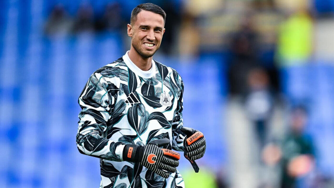 Vlachodimos realizou apenas 1 jogo pelo Newcastle 