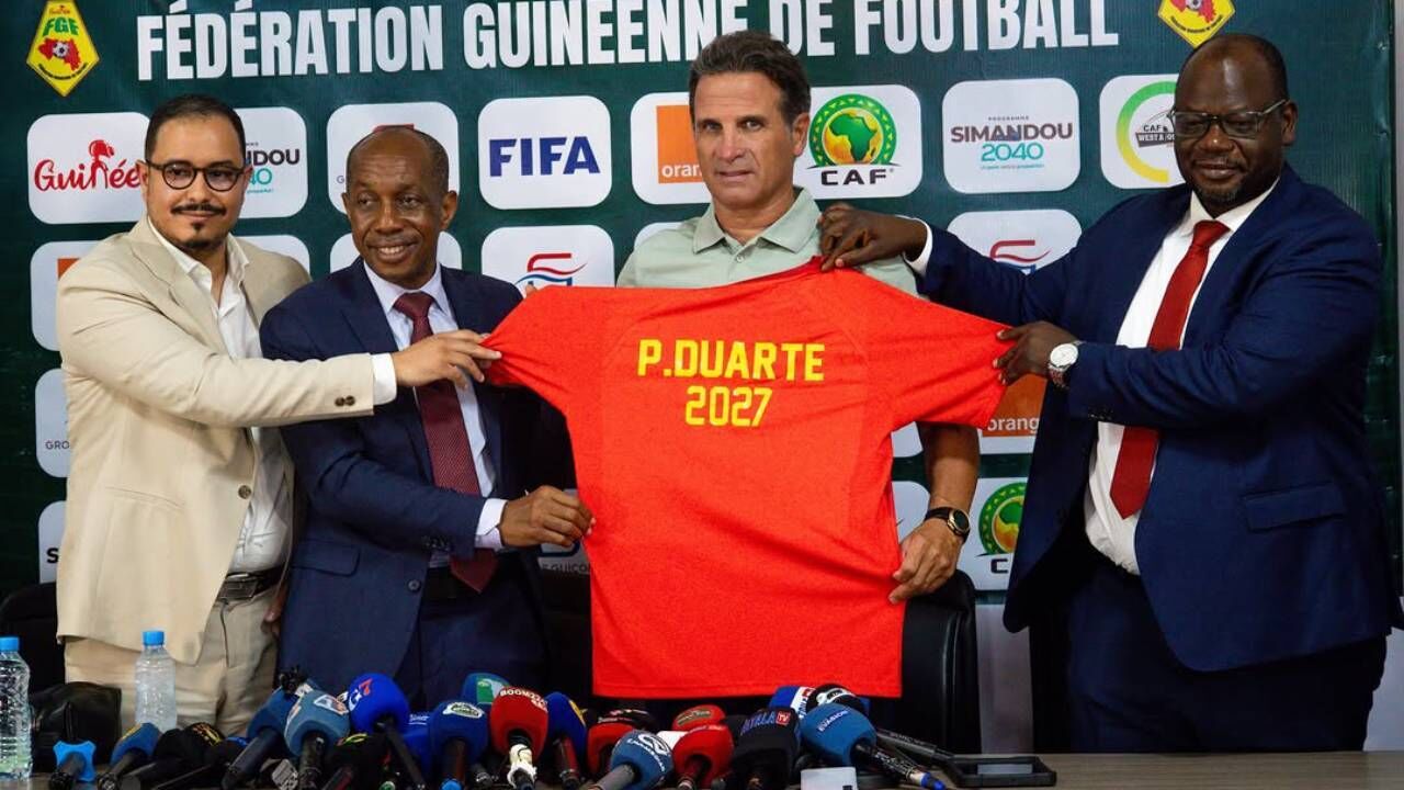 Paulo Duarte é o novo selecionador da Guiné-Conacri