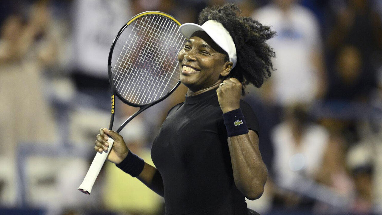Venus Williams compete no Open dos Estados Unidos aos 45 anos, em Nova Iorque