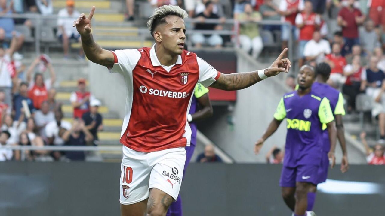 Zalazar bisou frente ao Cluj e ajudou o Sp. Braga a seguir para o playoff da Liga Europa