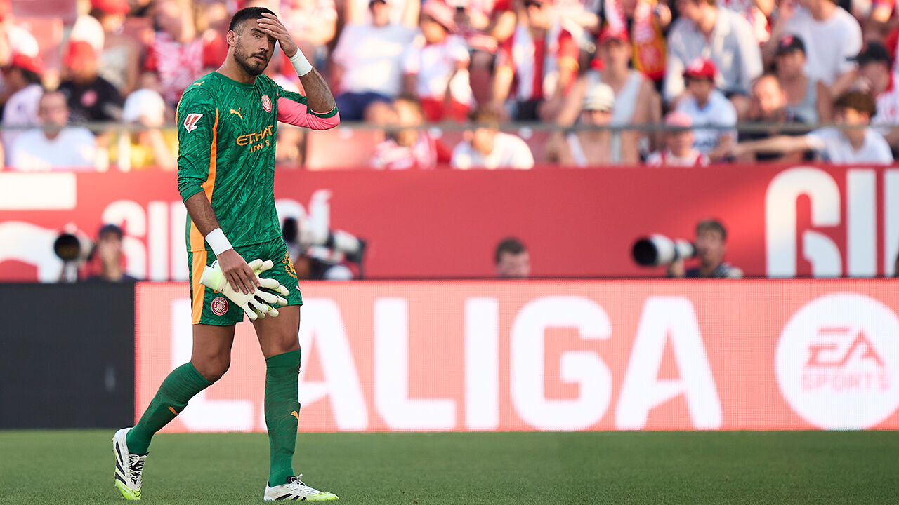 Gazzaniga tem estreia para esquecer no Girona contra o Rayo Vallecano.
